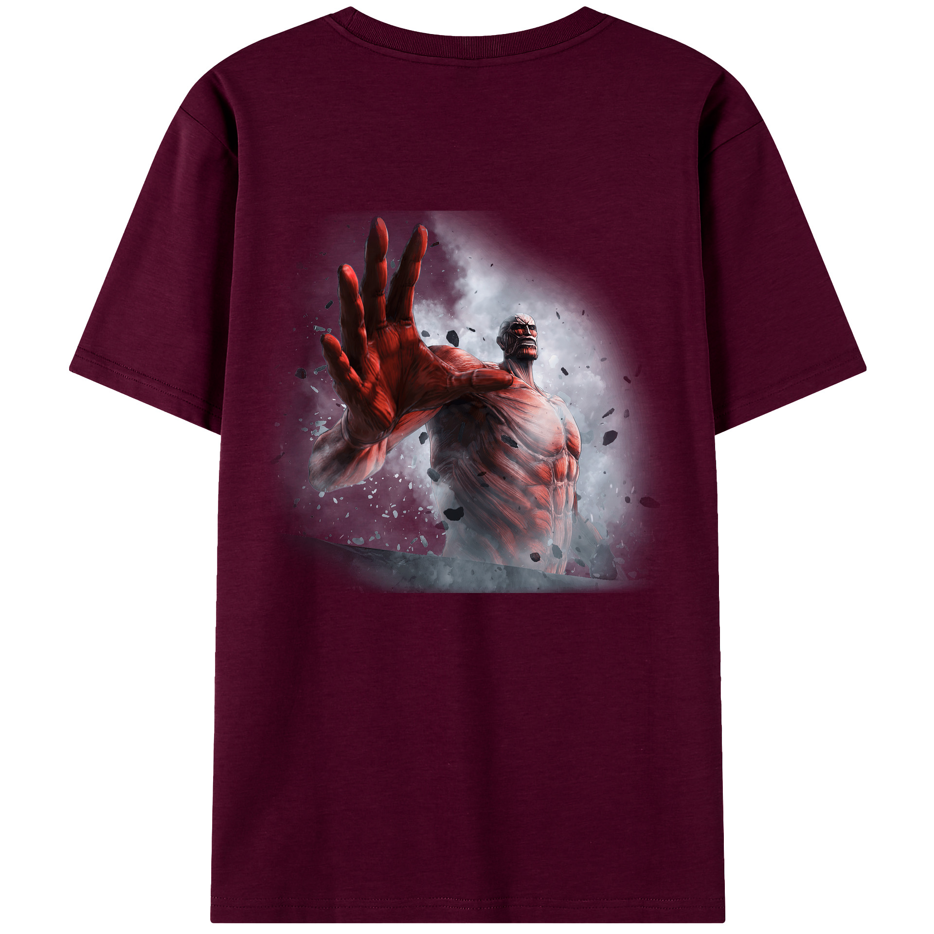 （画像用） 進撃の巨人 Attack on Titan レディース半袖Tシャツ(バックプリント)